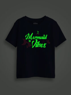 Mermaid Vibes Kids Glow Tshirt