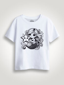 Cute Mermaid Kids Tshirt