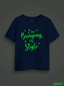 Bringing the Style Kids Glow Tshirt