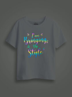 Bringing the Style Rainbow Reflective Kids Glow Tshirt