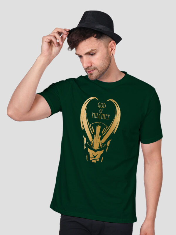 God of Mischief Gold T Shirt